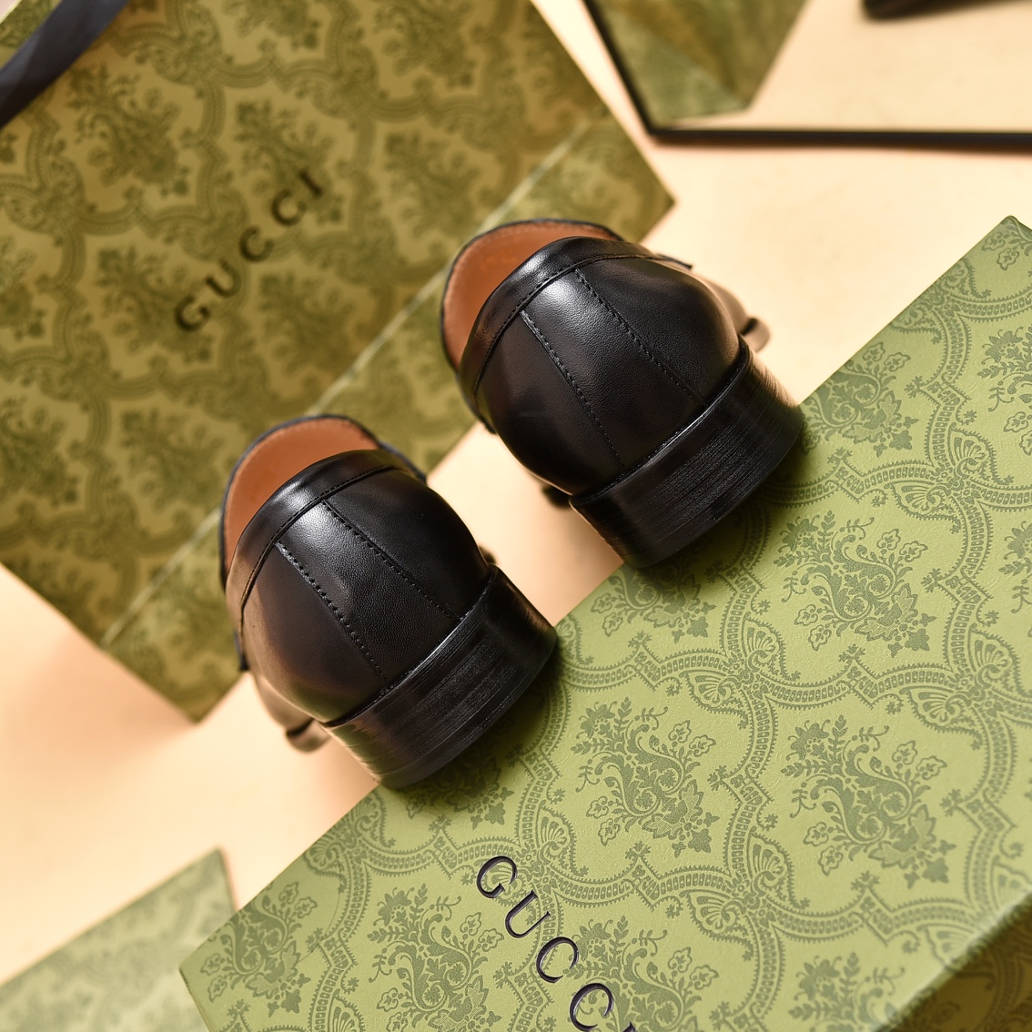 Gucci Men's Loafer With Interlocking G - DopestKickz