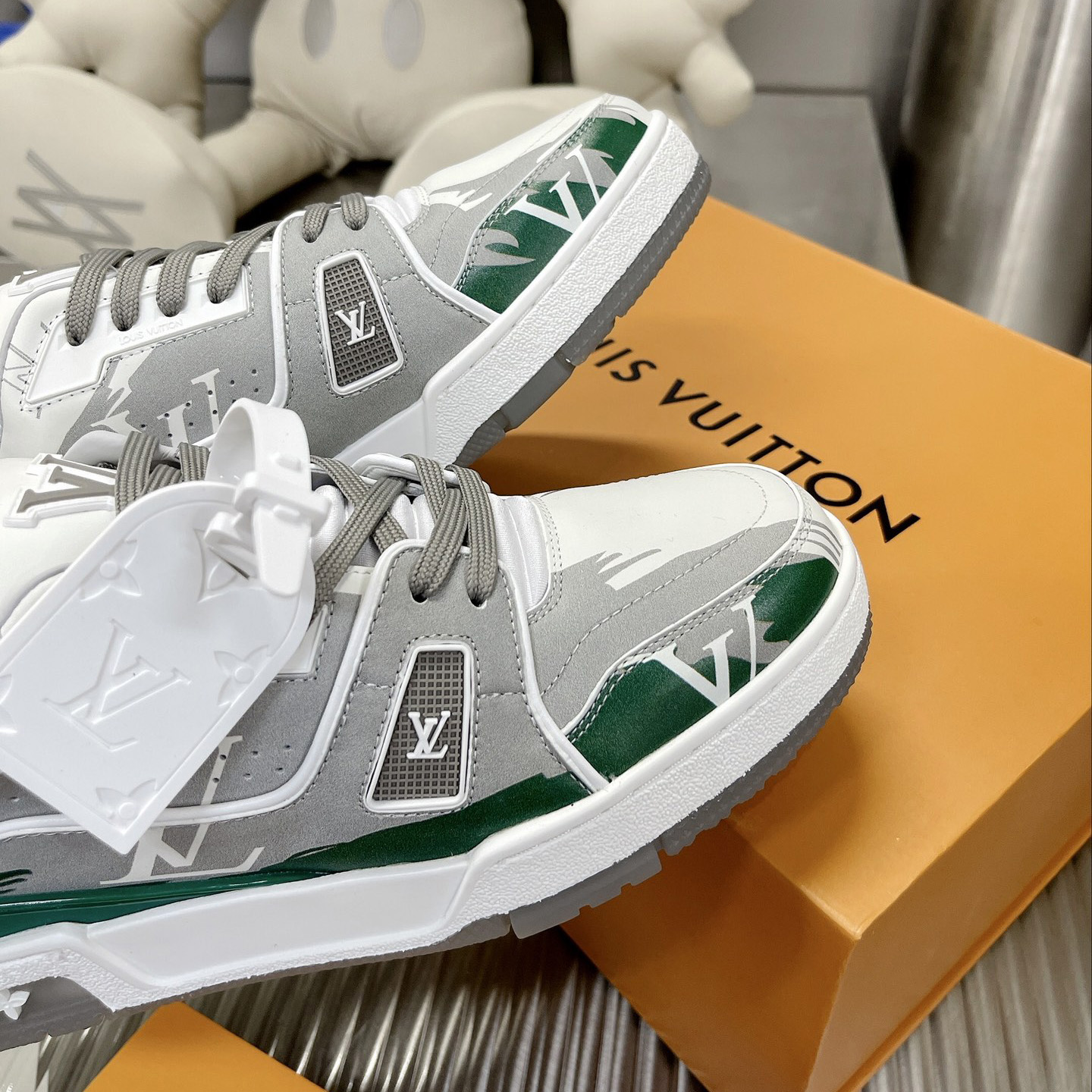 Louis Vuitton LV  Trainer Sneaker      - DopestKickz