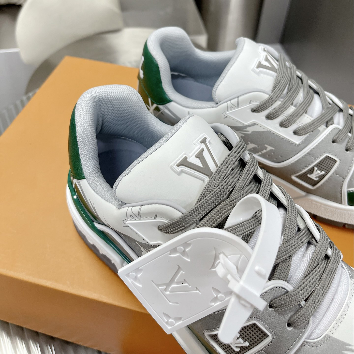 Louis Vuitton LV  Trainer Sneaker      - DopestKickz
