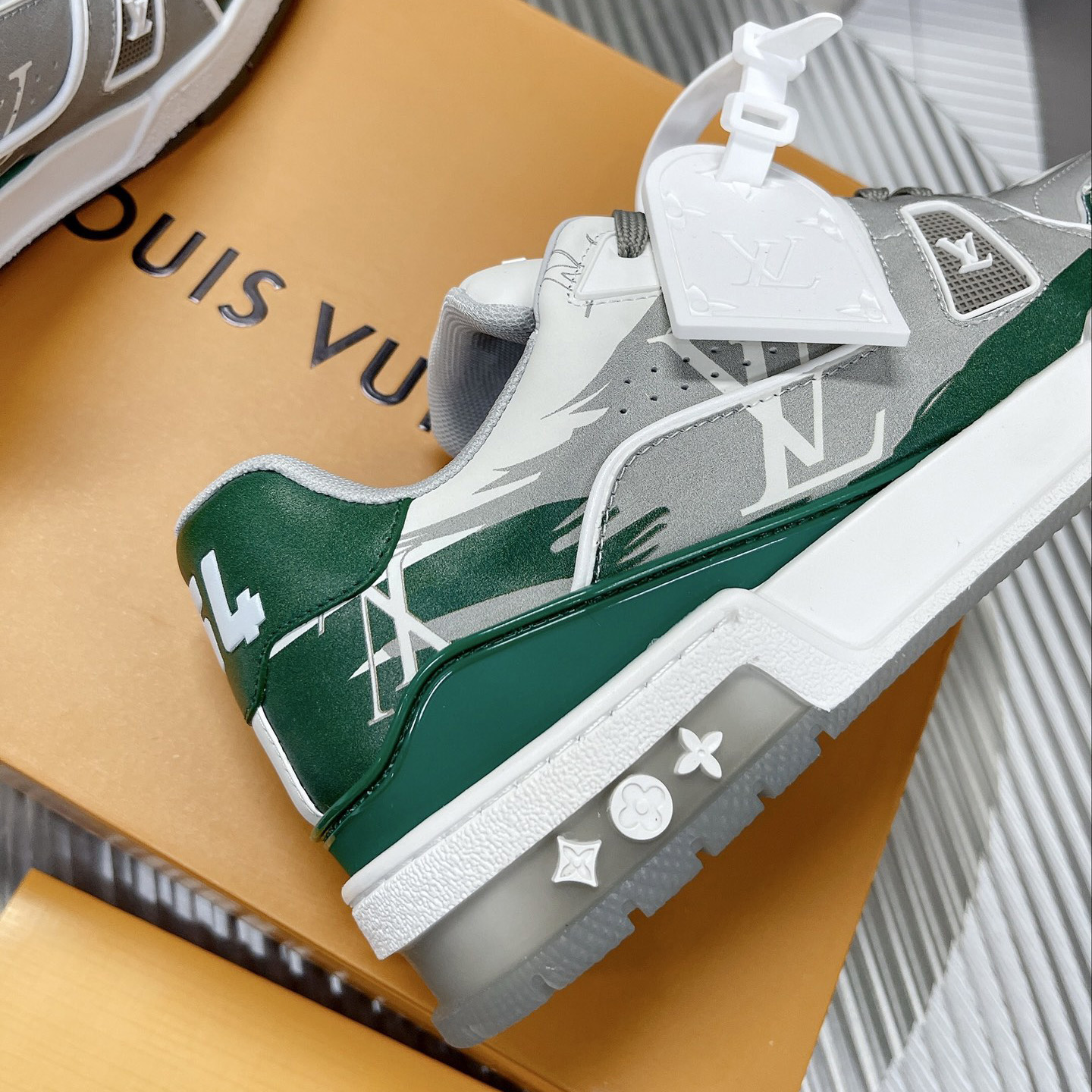 Louis Vuitton LV  Trainer Sneaker      - DopestKickz