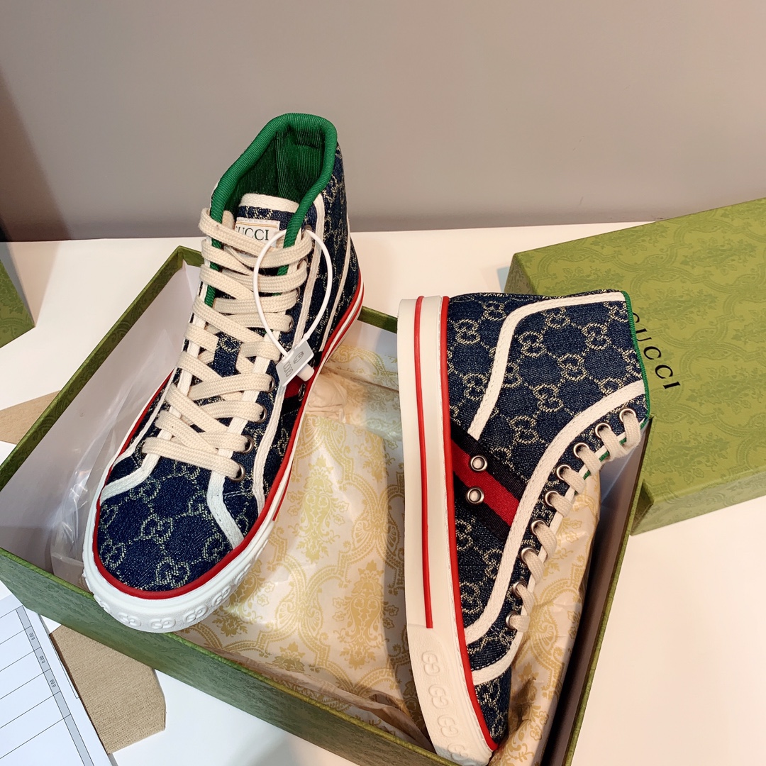 Gucci Tennis 1977 High Top Sneaker - DopestKickz