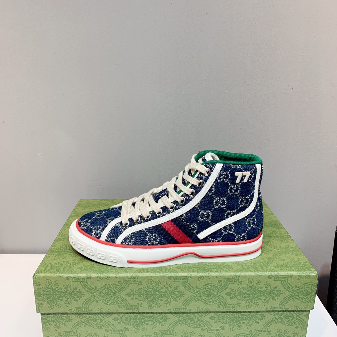 Gucci Tennis 1977 High Top Sneaker - DopestKickz