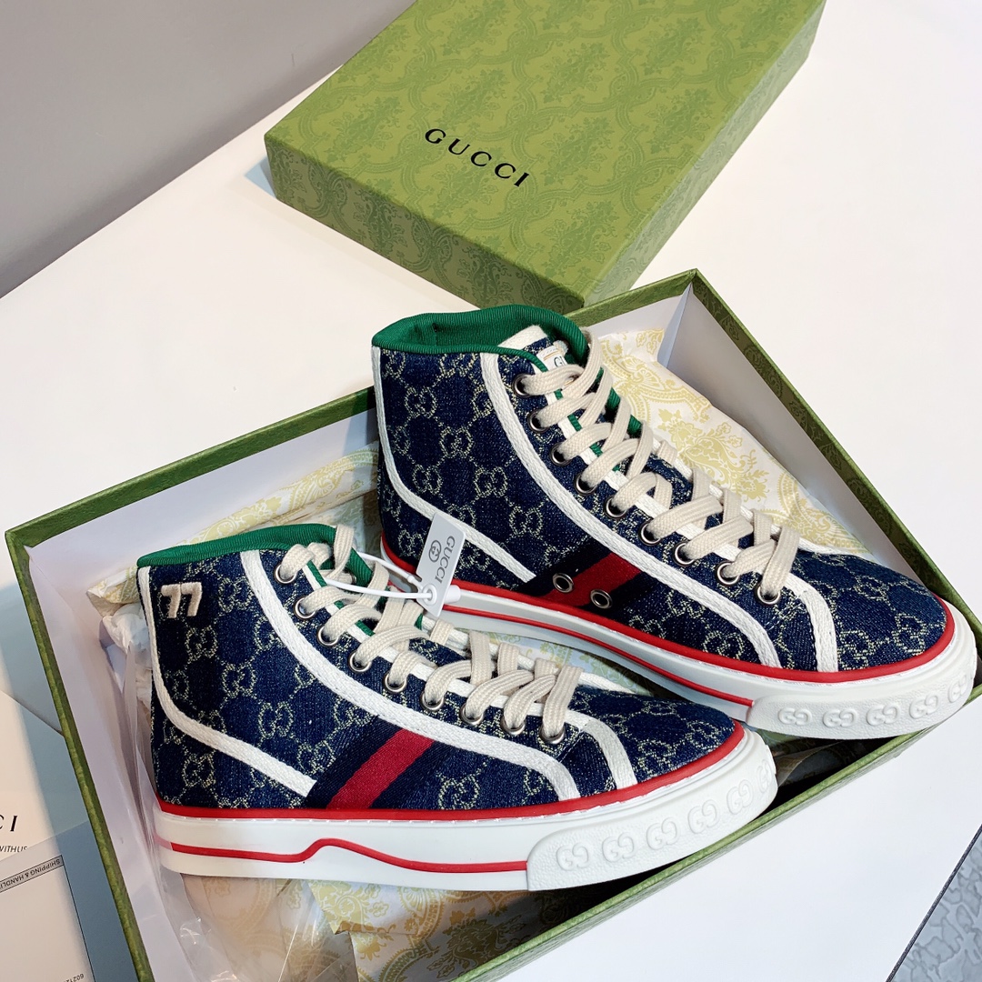 Gucci Tennis 1977 High Top Sneaker - DopestKickz