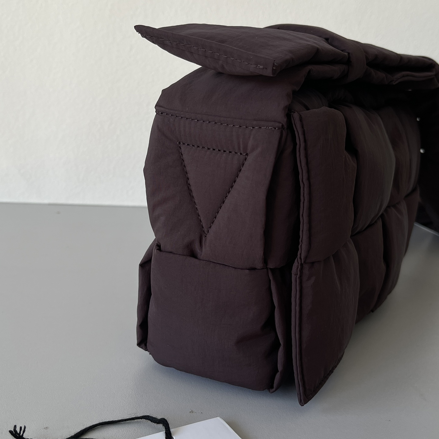 Bottega Veneta Padded Tech Cassette Padded Intreccio Nylon Cross-Body Bag(30-15-7.5cm) - DopestKickz