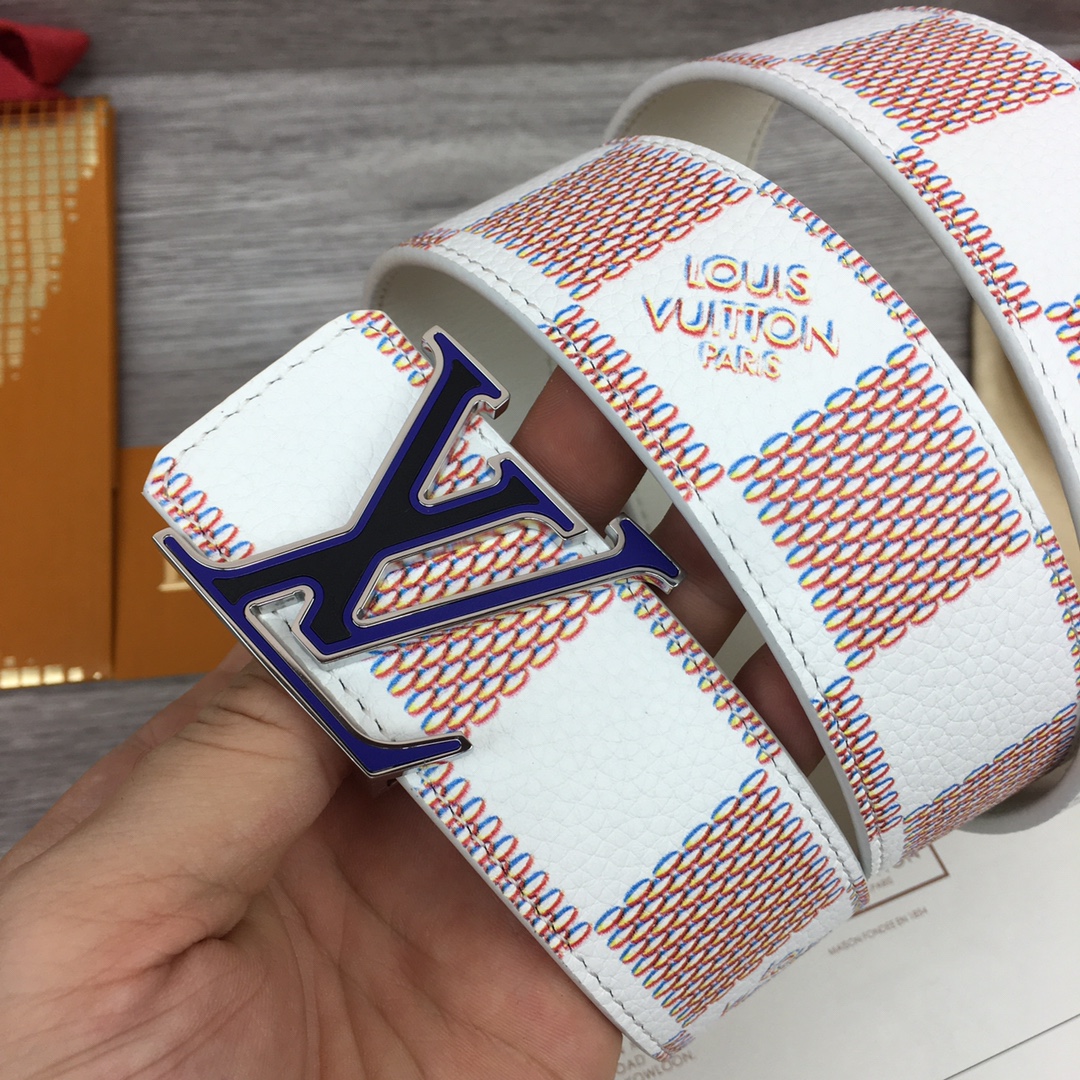 Louis Vuitton LV Optic 40MM Reversible Belt   M0556S - DopestKickz