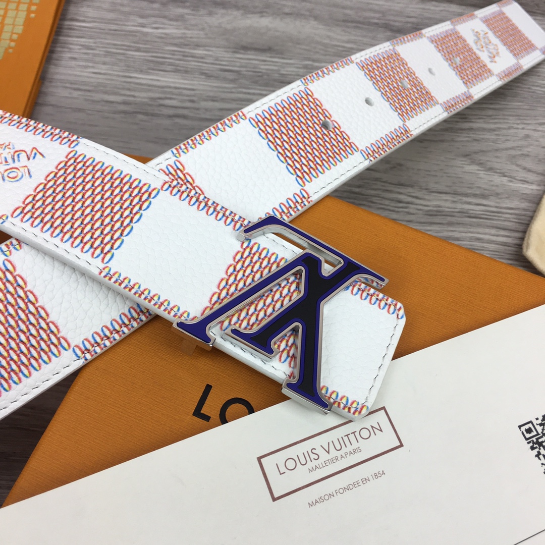 Louis Vuitton LV Optic 40MM Reversible Belt   M0556S - DopestKickz