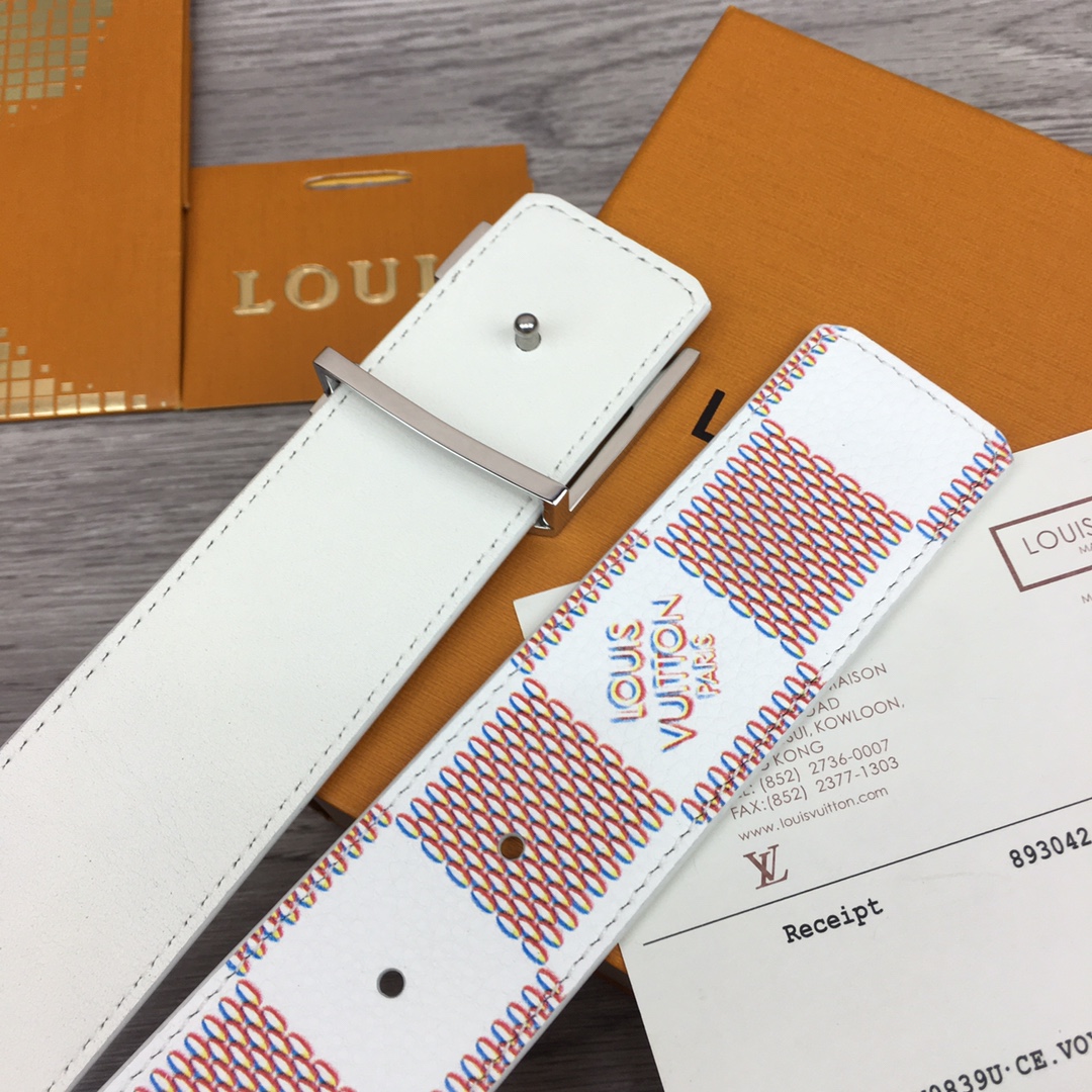 Louis Vuitton LV Optic 40MM Reversible Belt   M0556S - DopestKickz