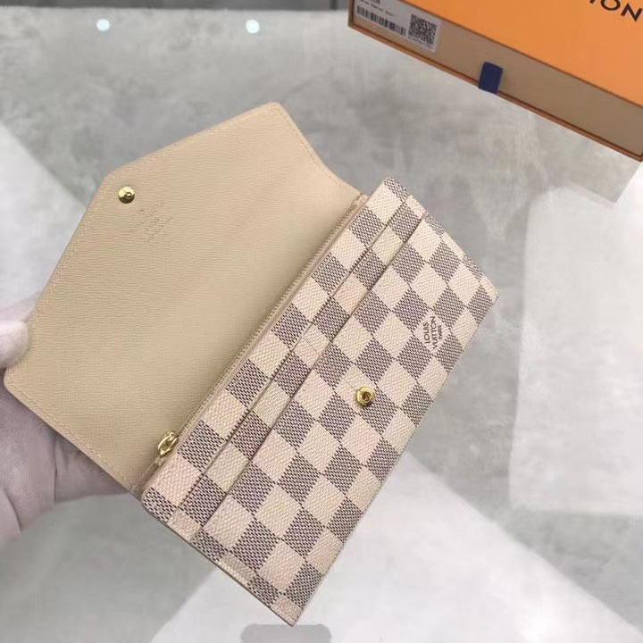 Louis Vuitton Sarah Wallet(19-10.5-2.5cm)     N63208 - DopestKickz
