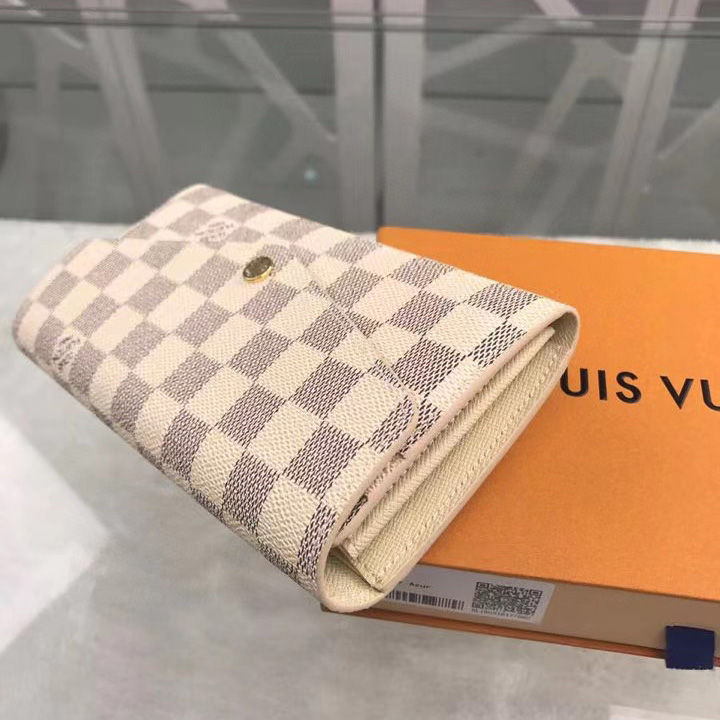 Louis Vuitton Sarah Wallet(19-10.5-2.5cm)     N63208 - DopestKickz