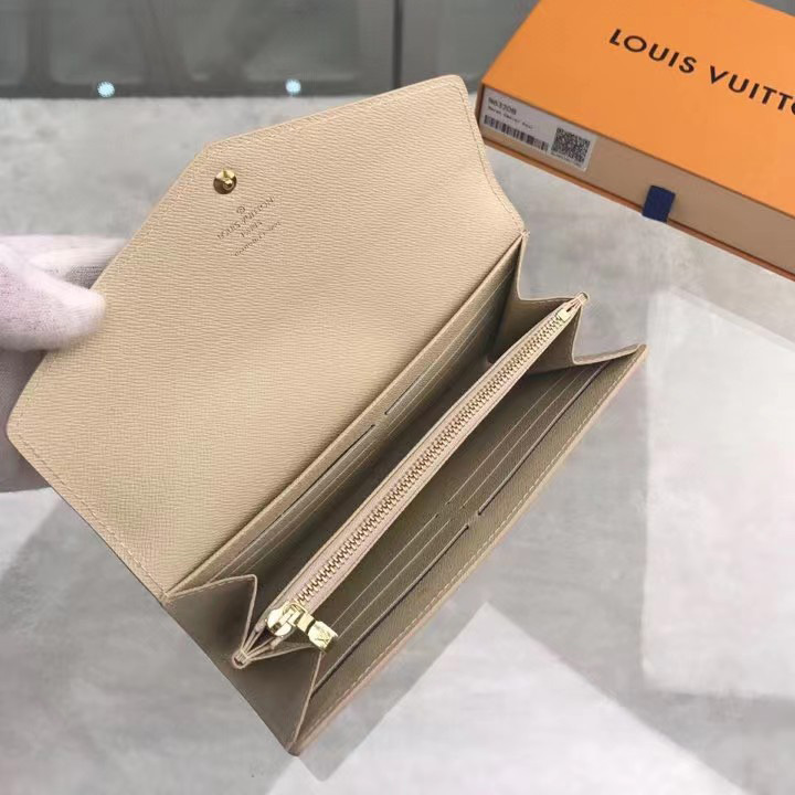 Louis Vuitton Sarah Wallet(19-10.5-2.5cm)     N63208 - DopestKickz