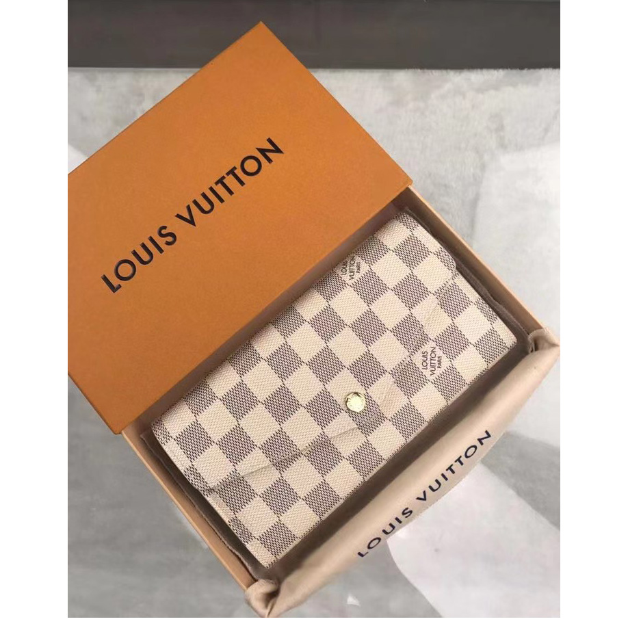 Louis Vuitton Sarah Wallet(19-10.5-2.5cm)     N63208 - DopestKickz