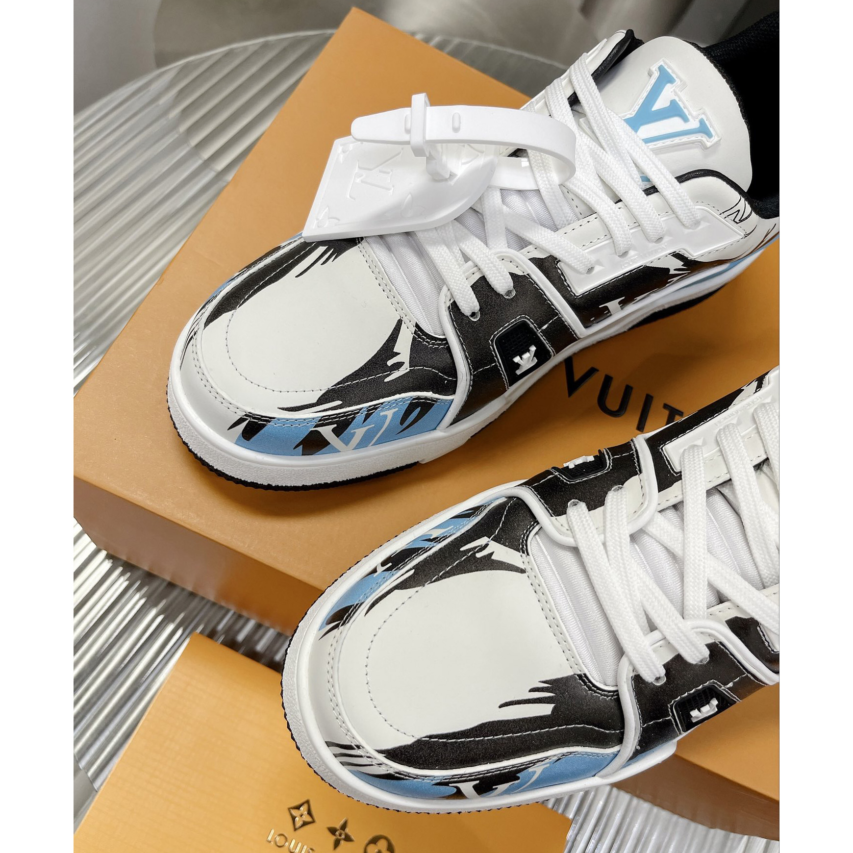 Louis Vuitton LV  Trainer Sneaker     1AA375 - DopestKickz