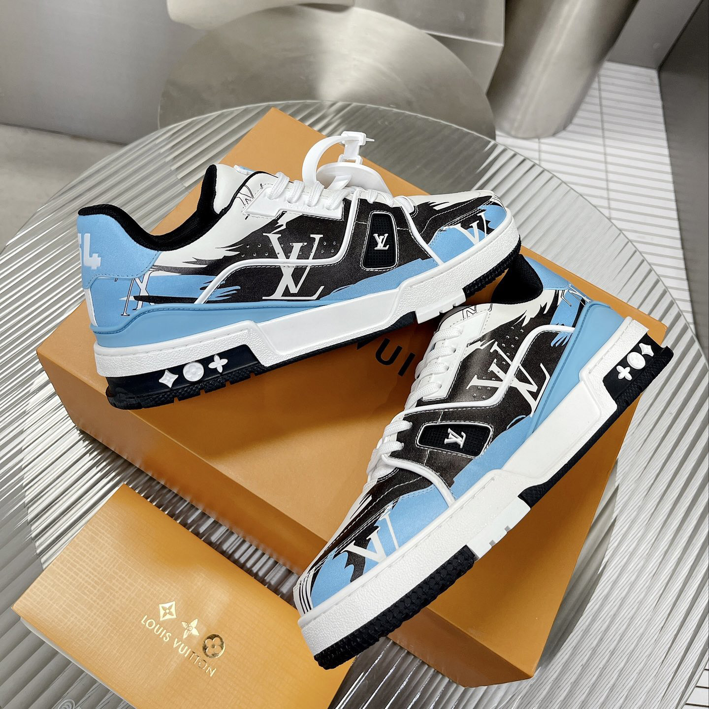 Louis Vuitton LV  Trainer Sneaker     1AA375 - DopestKickz