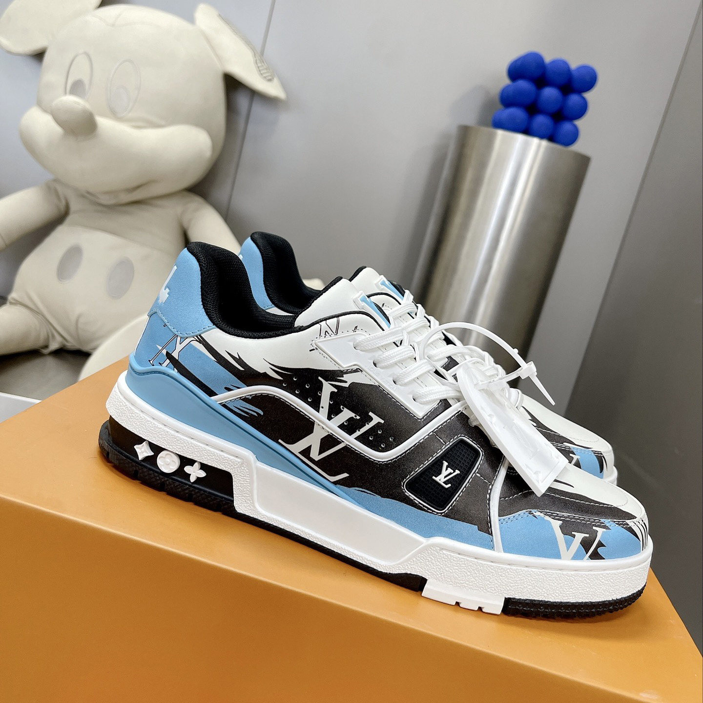 Louis Vuitton LV  Trainer Sneaker     1AA375 - DopestKickz