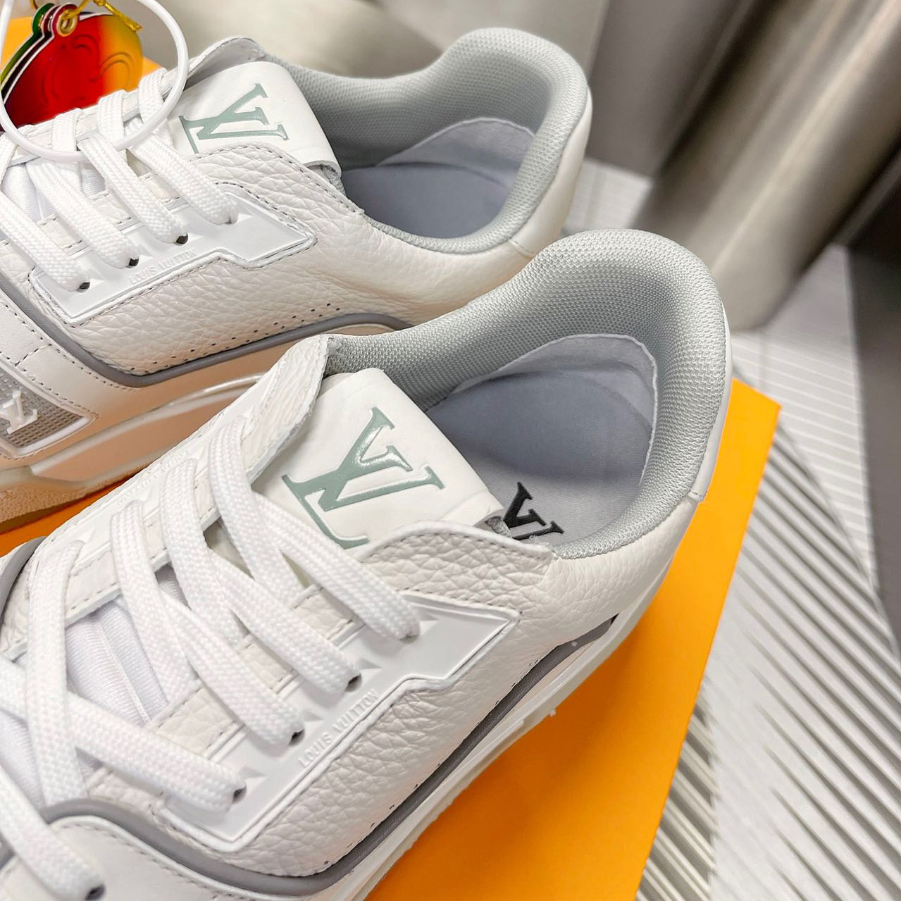 Louis Vuitton LV  Trainer Sneaker（Upon UK Size）    1A8WB3 - DopestKickz