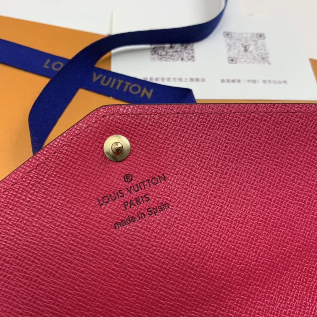 Louis Vuitton Sarah Wallet(19-10.5-2.5cm)     M62234 - DopestKickz