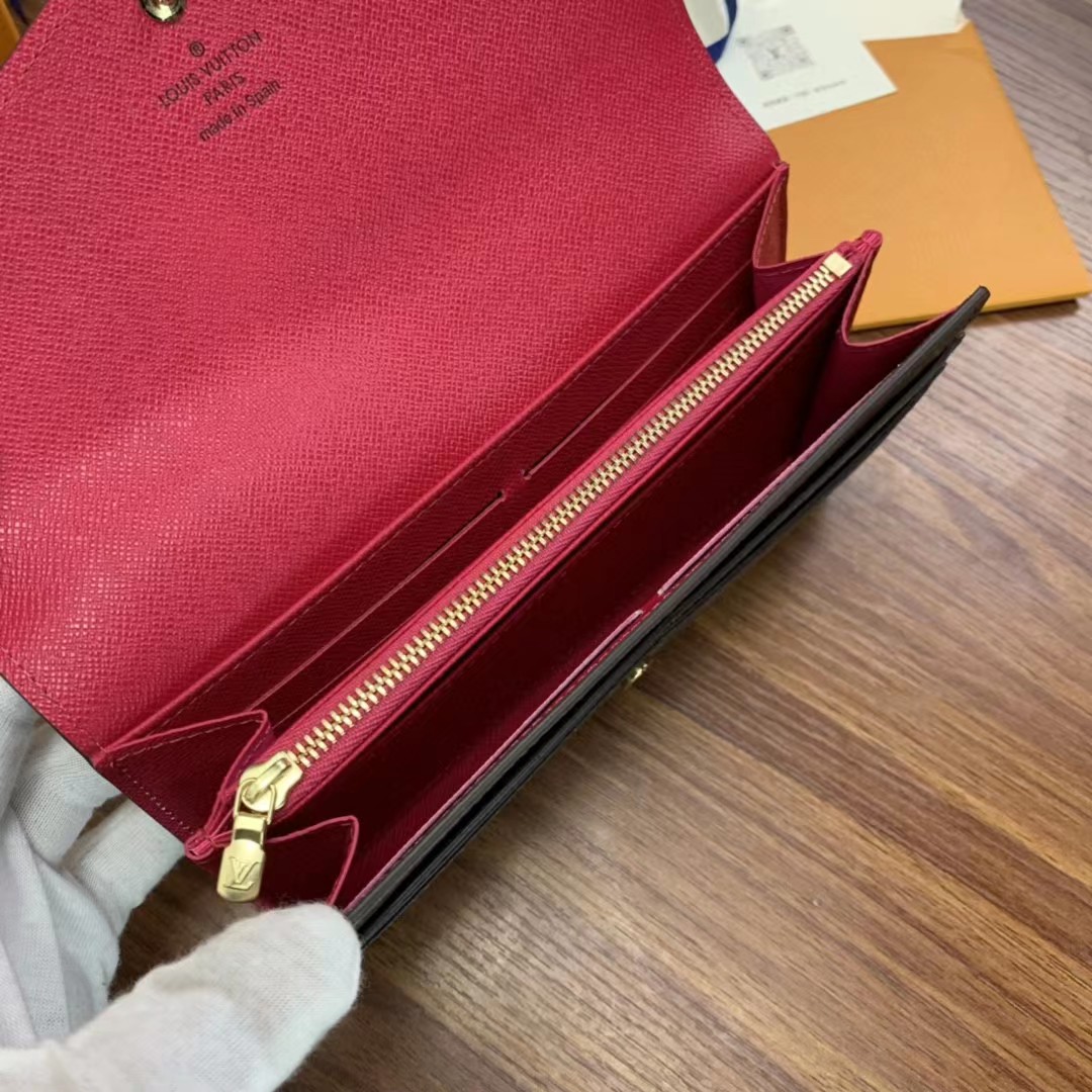 Louis Vuitton Sarah Wallet(19-10.5-2.5cm)     M62234 - DopestKickz