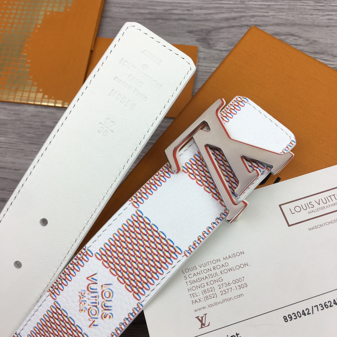 Louis Vuitton LV Optic 40MM Reversible Belt   M0556S - DopestKickz