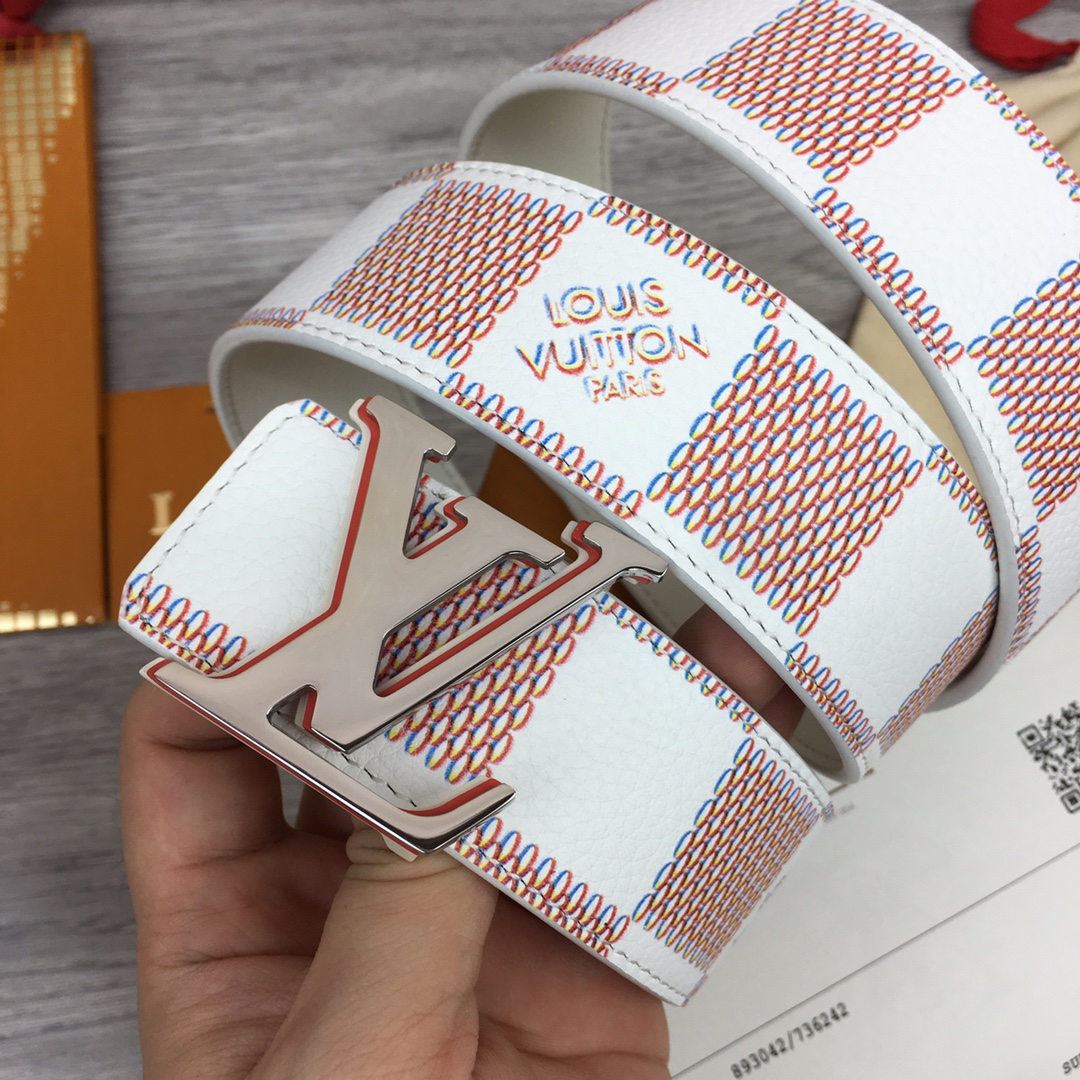 Louis Vuitton LV Optic 40MM Reversible Belt   M0556S - DopestKickz