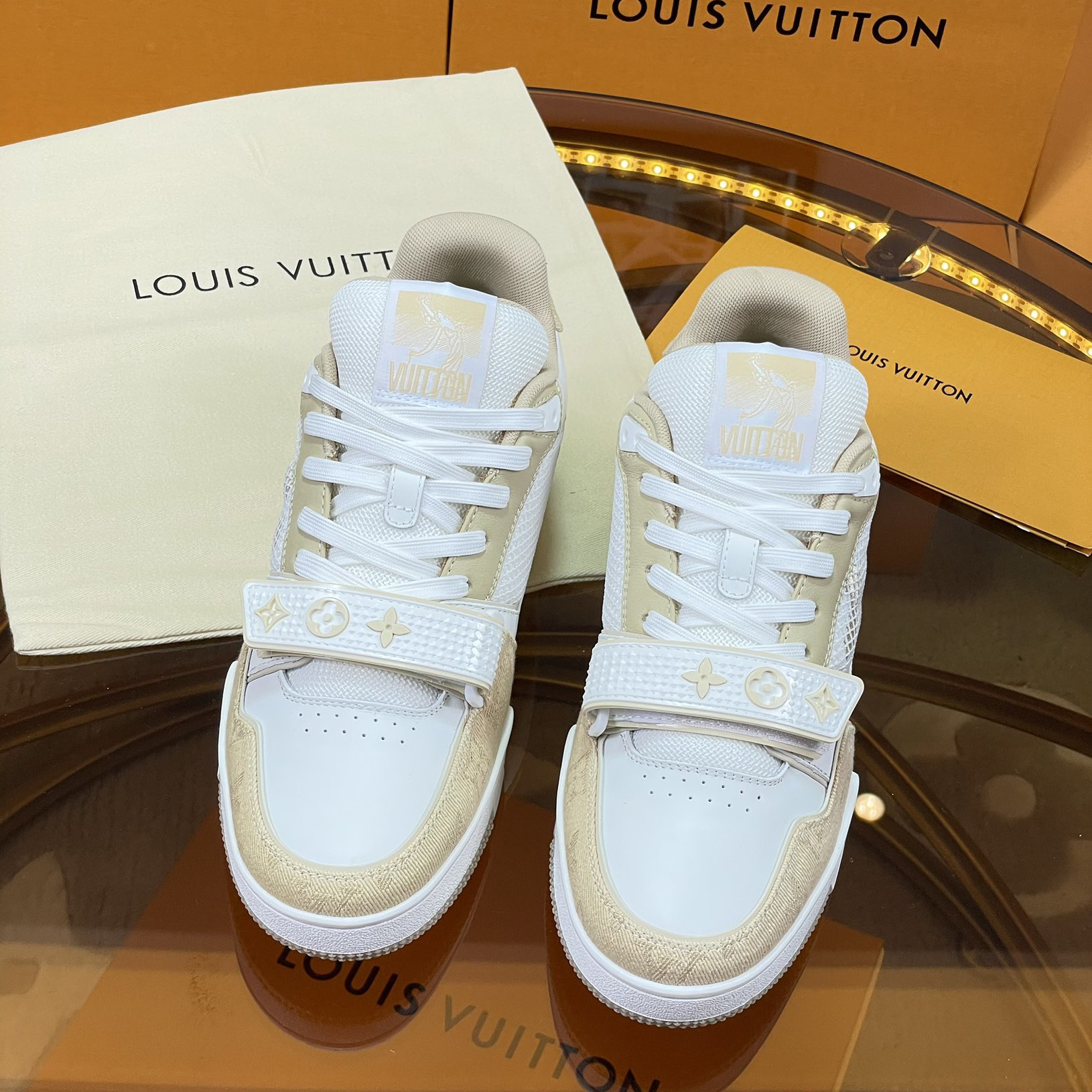 Louis Vuitton LV  Trainer Sneaker    1A9ZC7 - DopestKickz