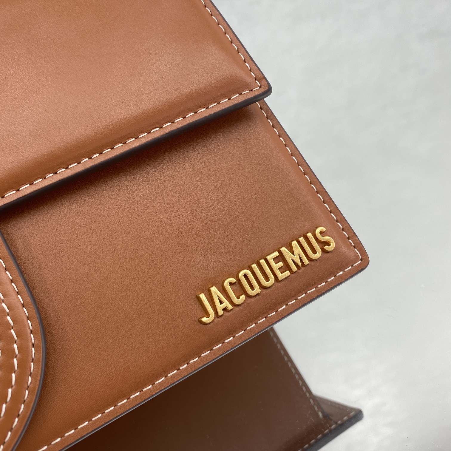 Jacquemus Le Grand Bambino Crossbody Flap Bag(24-13-7CM) - DopestKickz