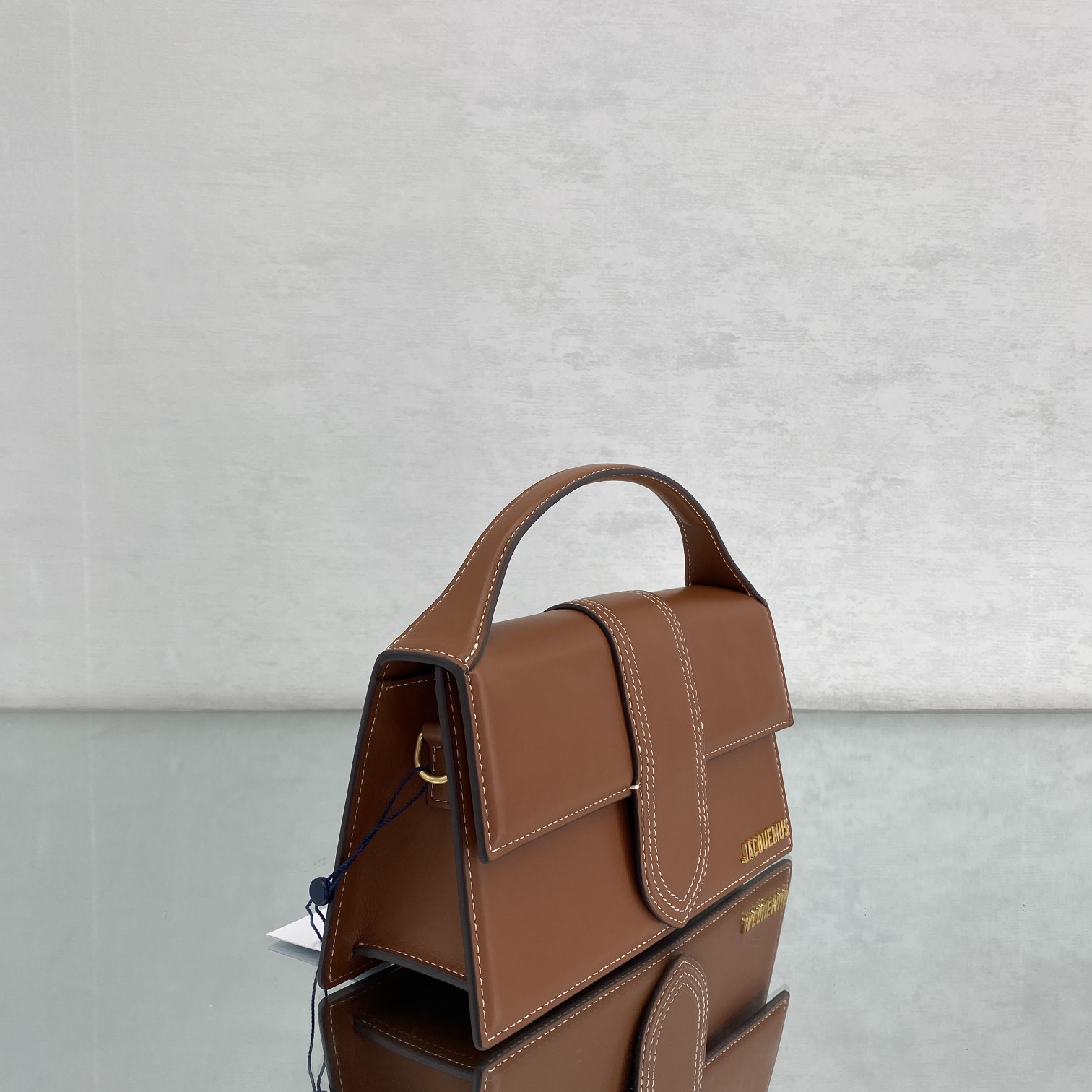 Jacquemus Le Grand Bambino Crossbody Flap Bag(24-13-7CM) - DopestKickz