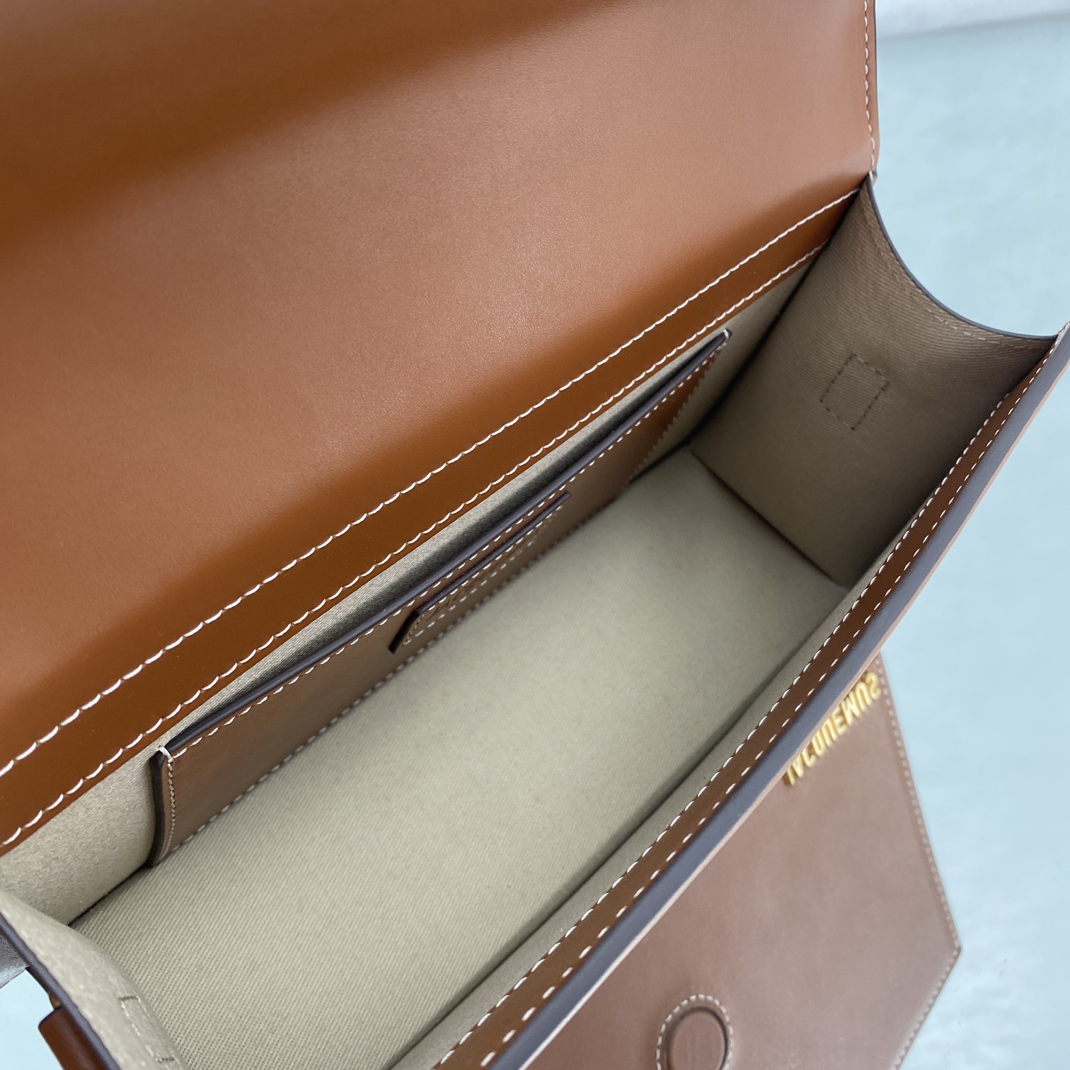 Jacquemus Le Grand Bambino Crossbody Flap Bag(24-13-7CM) - DopestKickz