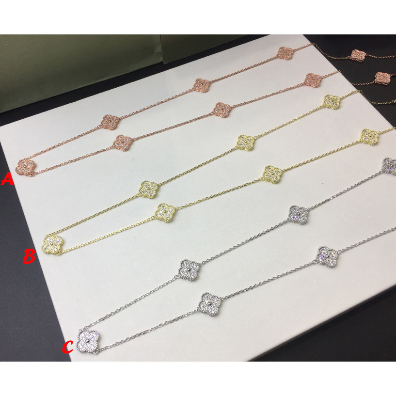 Van Cleef & Arpels Vintage Alhambra Necklace 10 Motifs - DopestKickz