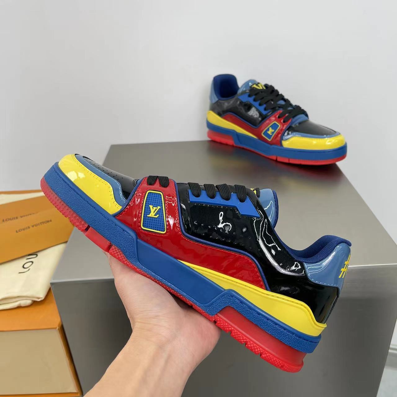 Louis Vuitton LV  Trainer Sneaker       1A9JU6 - DopestKickz