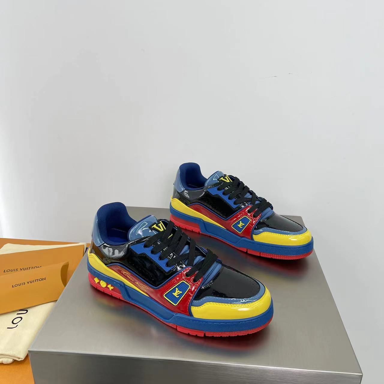 Louis Vuitton LV  Trainer Sneaker       1A9JU6 - DopestKickz