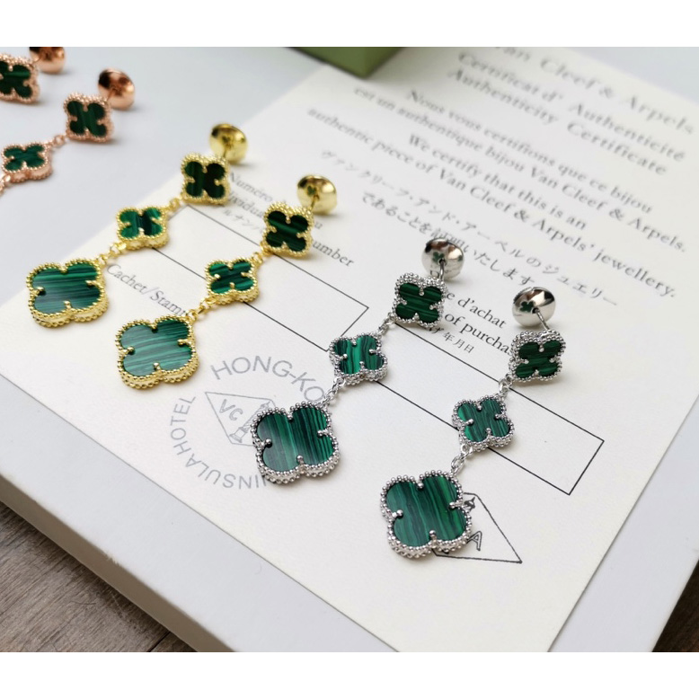 Van Cleef & Arpels Magic Alhambra Earrings, 3 Motifs - DopestKickz