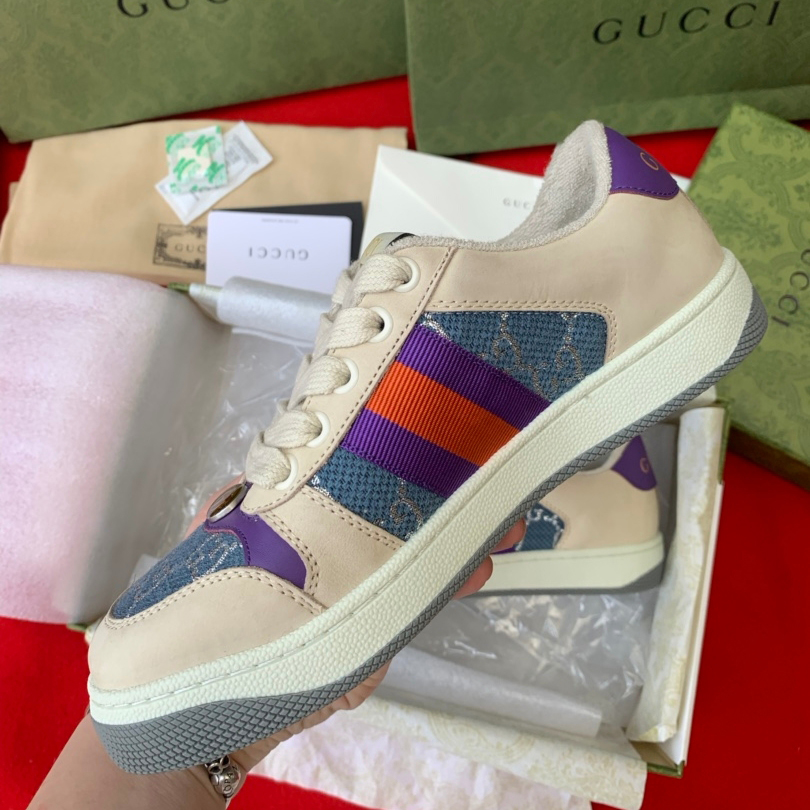 Gucci women's & Men's Screener Sneaker With We - DopestKickz