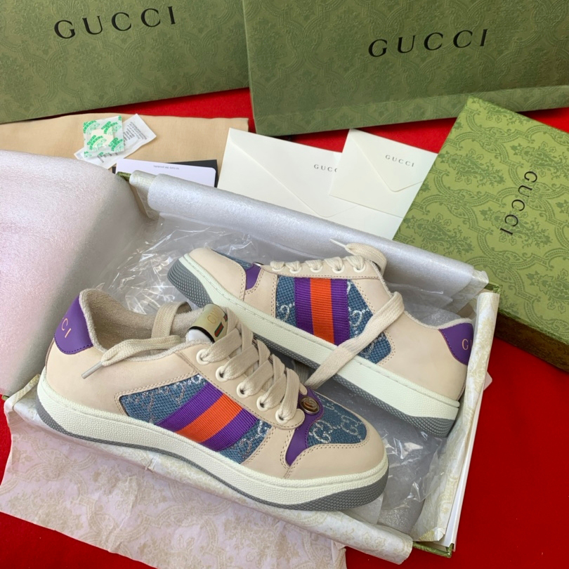 Gucci women's & Men's Screener Sneaker With We - DopestKickz