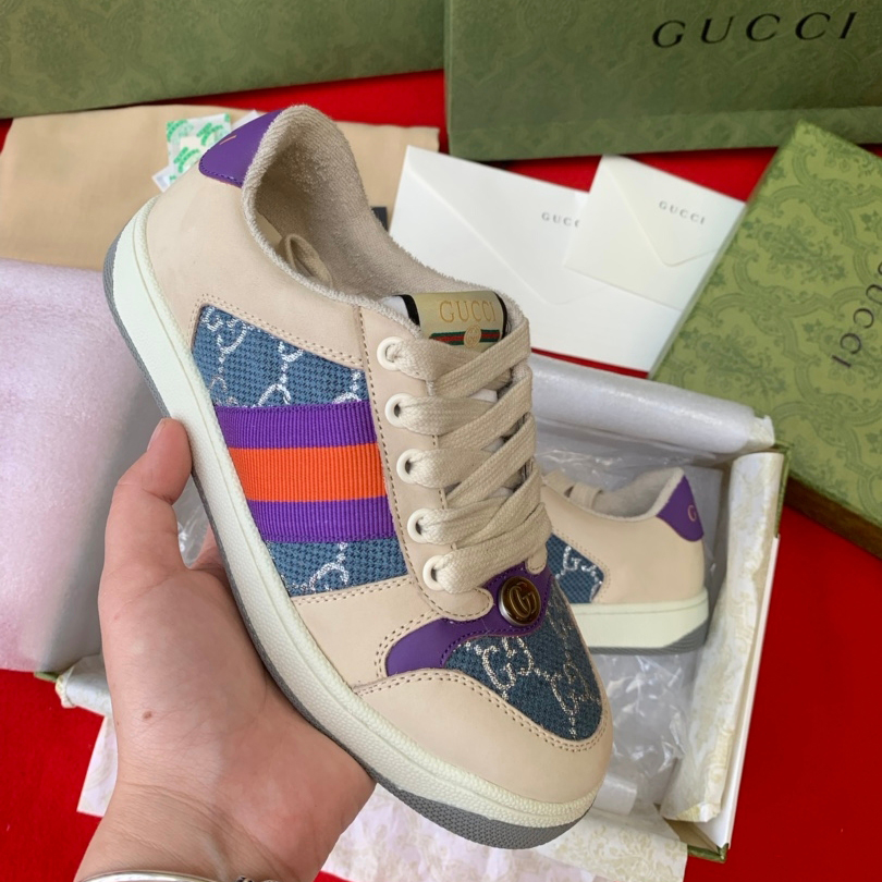 Gucci women's & Men's Screener Sneaker With We - DopestKickz