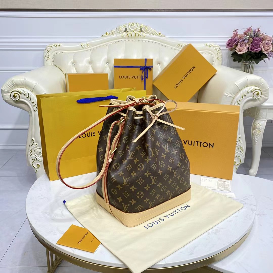 Louis Vuitton Noé Bucket Bag(27.5-36-20cm)    M42224 - DopestKickz