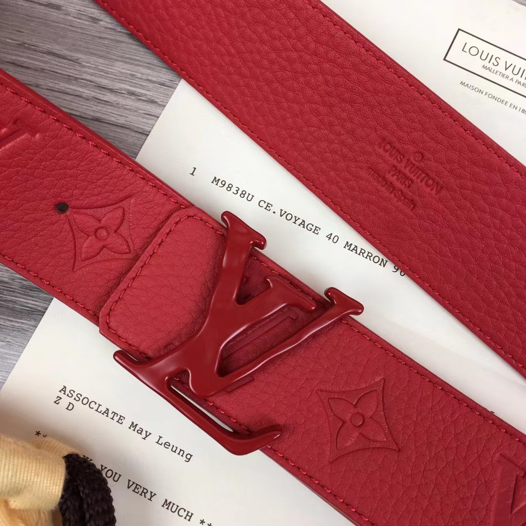 Louis Vuitton Shape 40MM Reversible Belt - DopestKickz