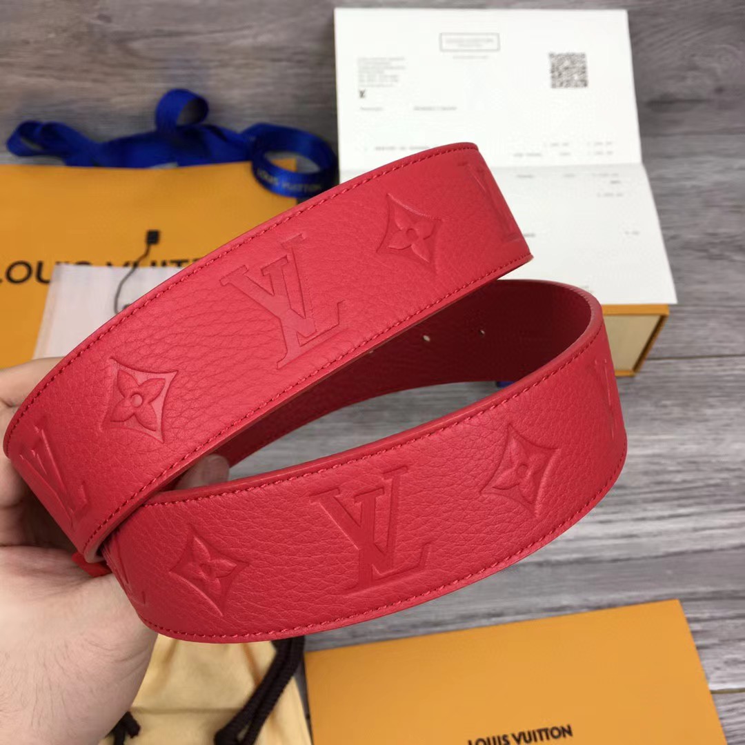 Louis Vuitton Shape 40MM Reversible Belt - DopestKickz