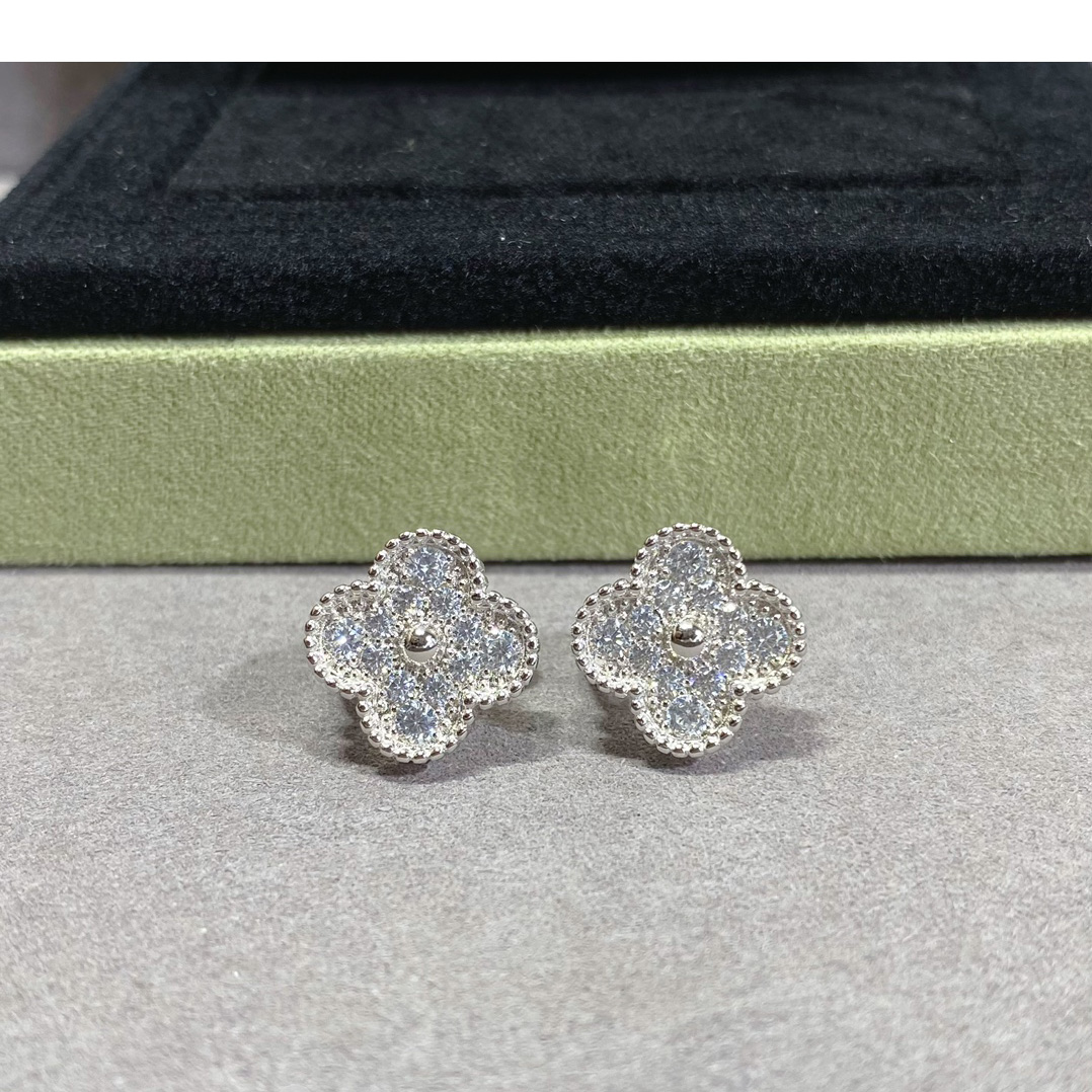 Van Cleef & Arpels Vintage Alhambra Earrings - DopestKickz