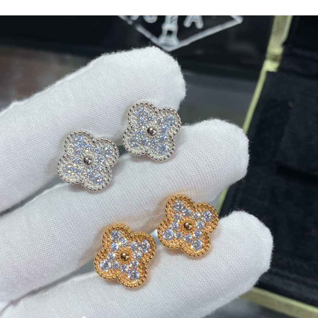 Van Cleef & Arpels Vintage Alhambra Earrings - DopestKickz