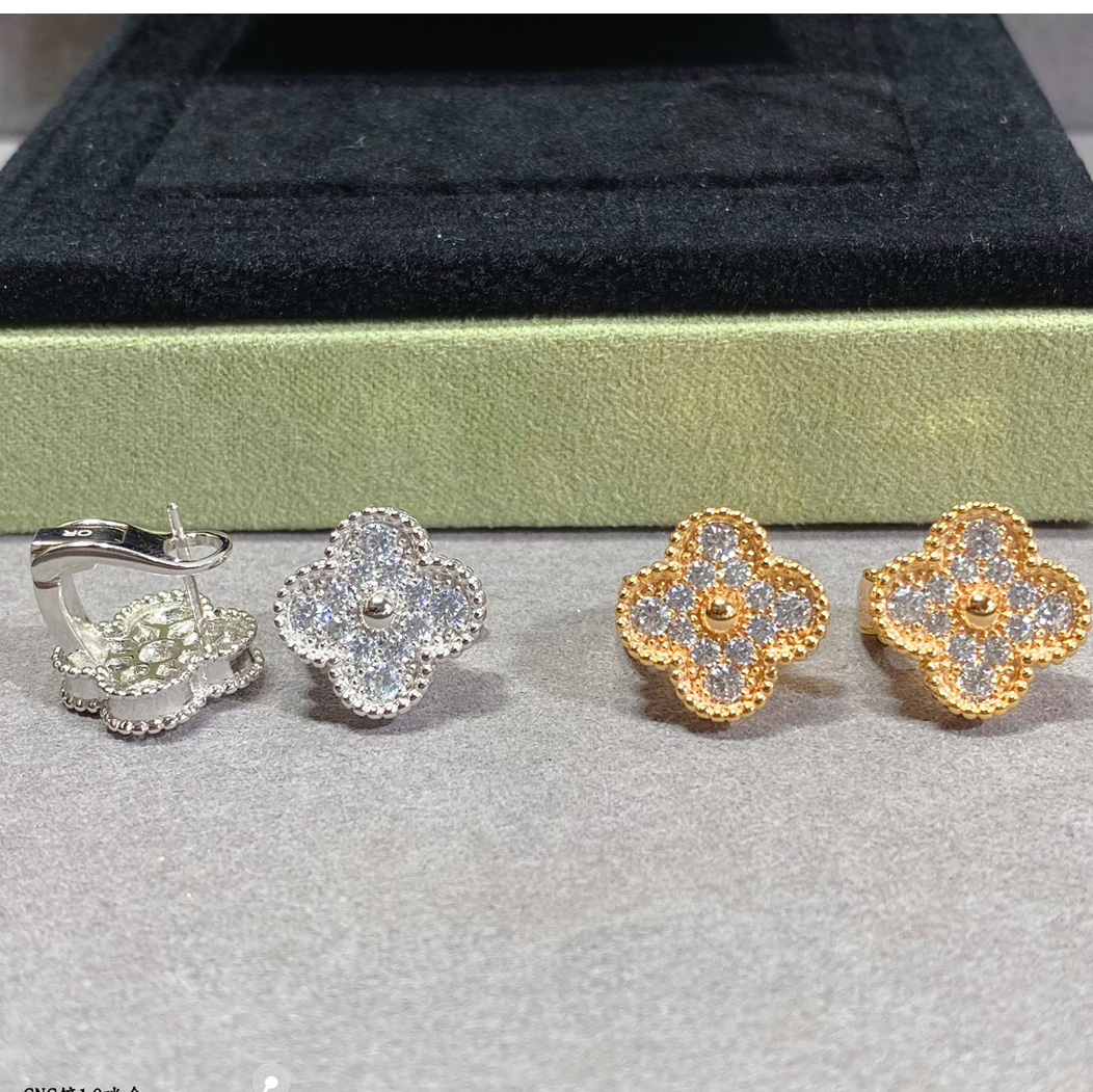 Van Cleef & Arpels Vintage Alhambra Earrings - DopestKickz