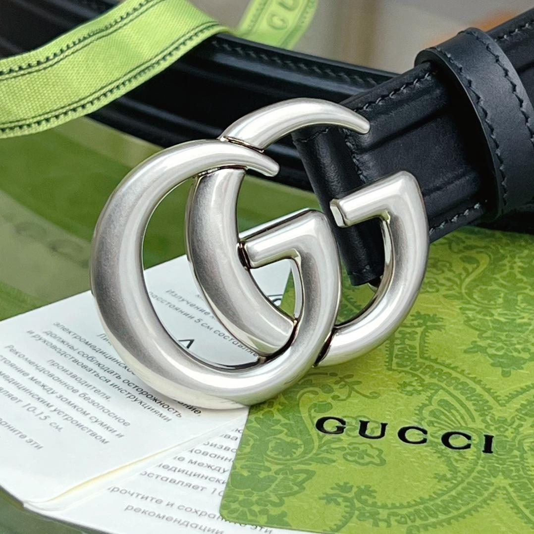Gucci Belt With GG Buckle - DopestKickz