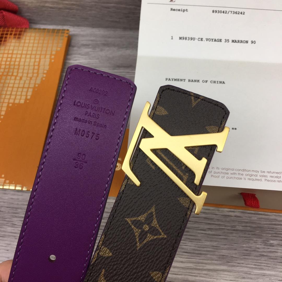 Louis Vuitton LV Initiales 40MM Reversible Belt - DopestKickz
