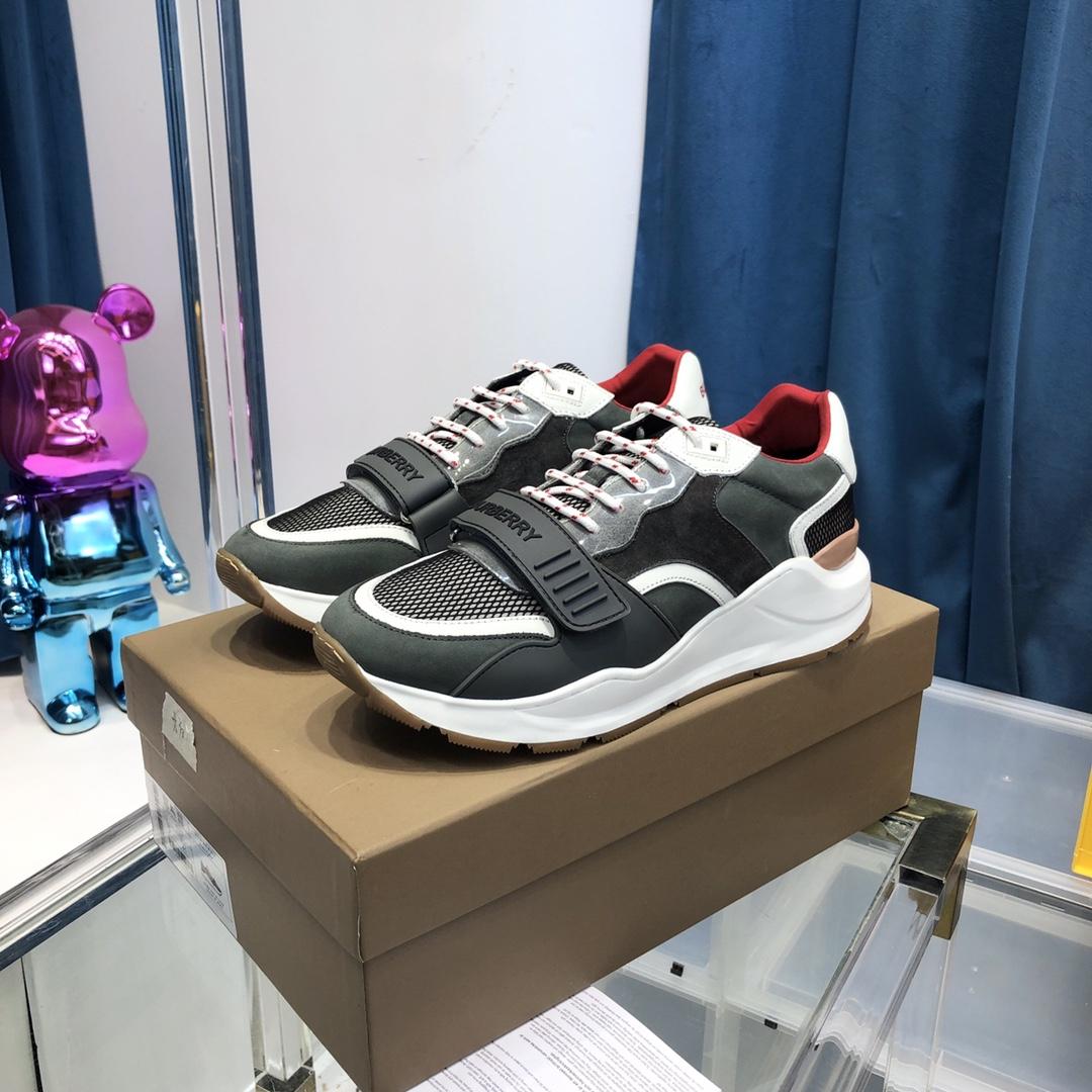 Burberry Cotton Sneakers - DopestKickz