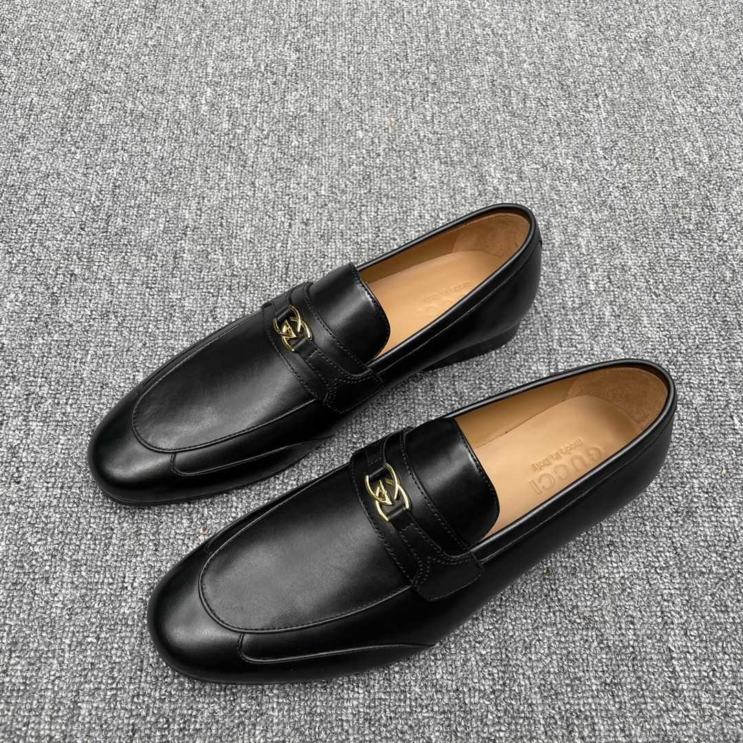 Gucci Men's Loafer With Interlocking G(Upon UK Size) - DopestKickz