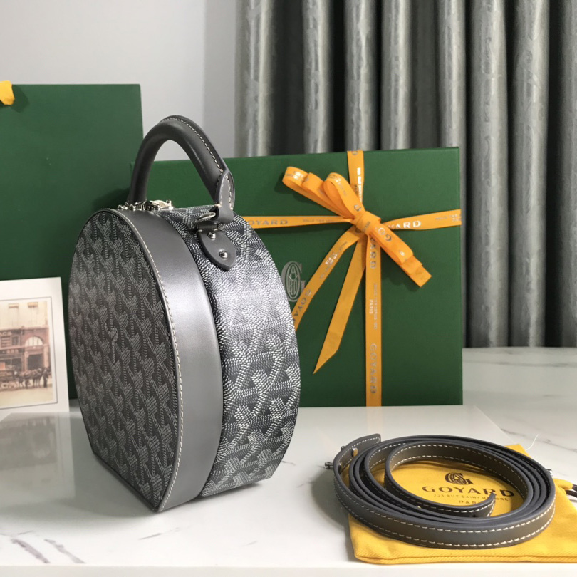 Goyard The Alto Hatbox Trunk Bag(18-16.5-7cm) - DopestKickz