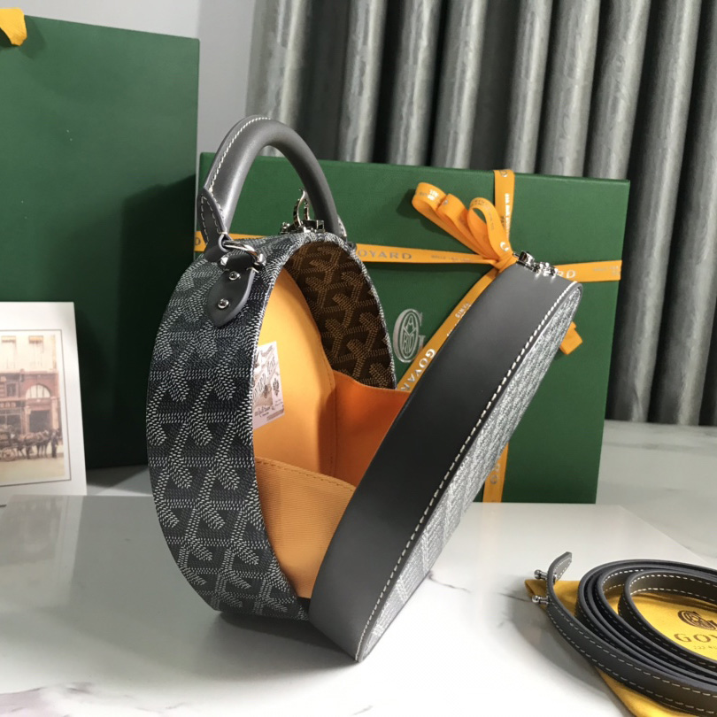 Goyard The Alto Hatbox Trunk Bag(18-16.5-7cm) - DopestKickz