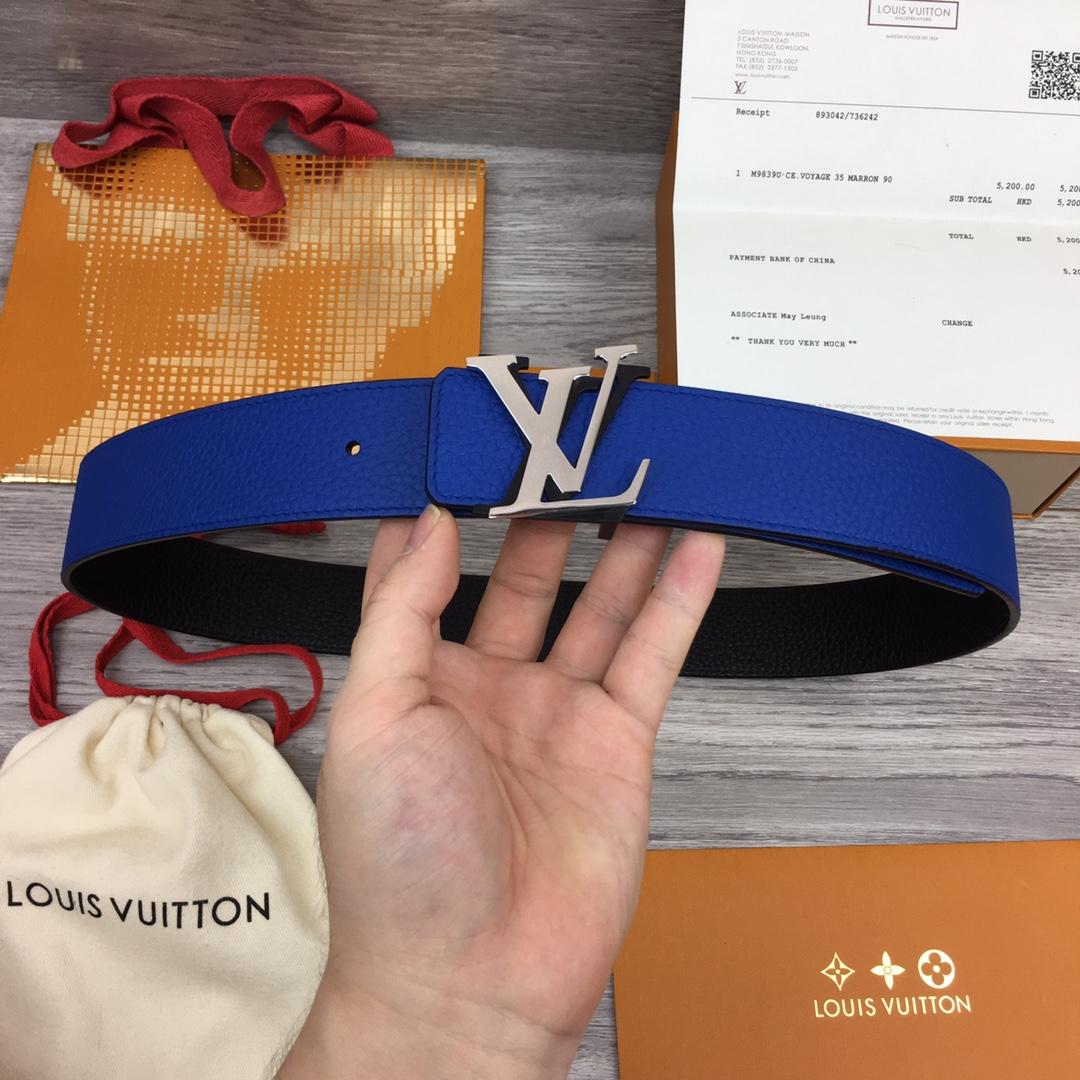 Louis Vuitton  LV Shake 40MM Reversible Belt - DopestKickz