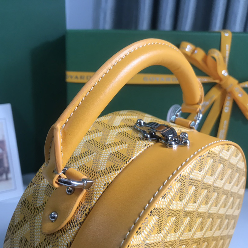 Goyard The Alto Hatbox Trunk Bag(18-16.5-7cm) - DopestKickz