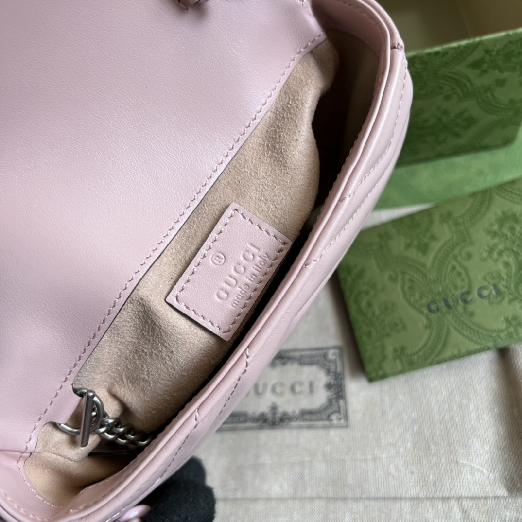 Gucci GG Marmont Belt Bag(16.5-10.2-5.1CM) - DopestKickz