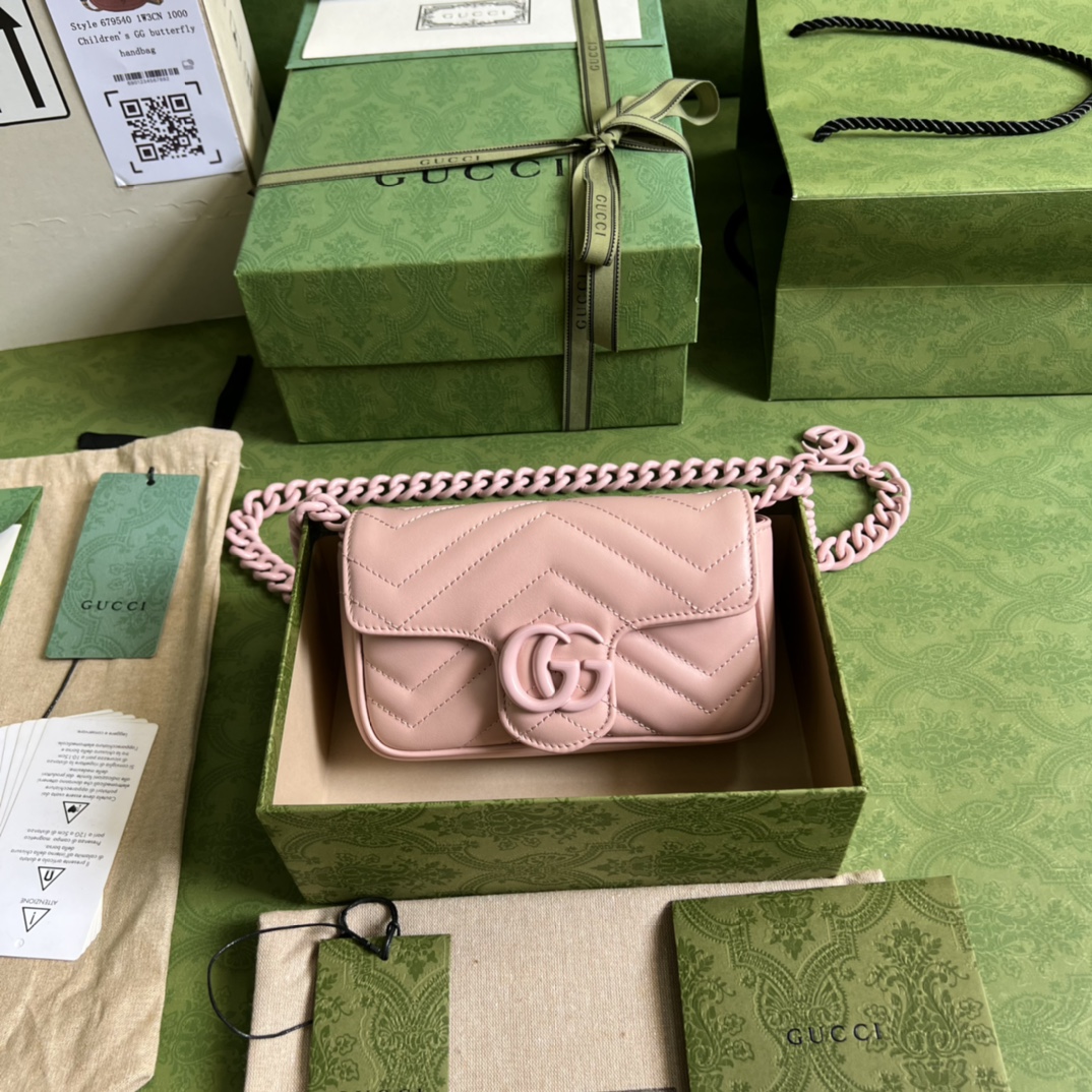 Gucci GG Marmont Belt Bag(16.5-10.2-5.1CM) - DopestKickz